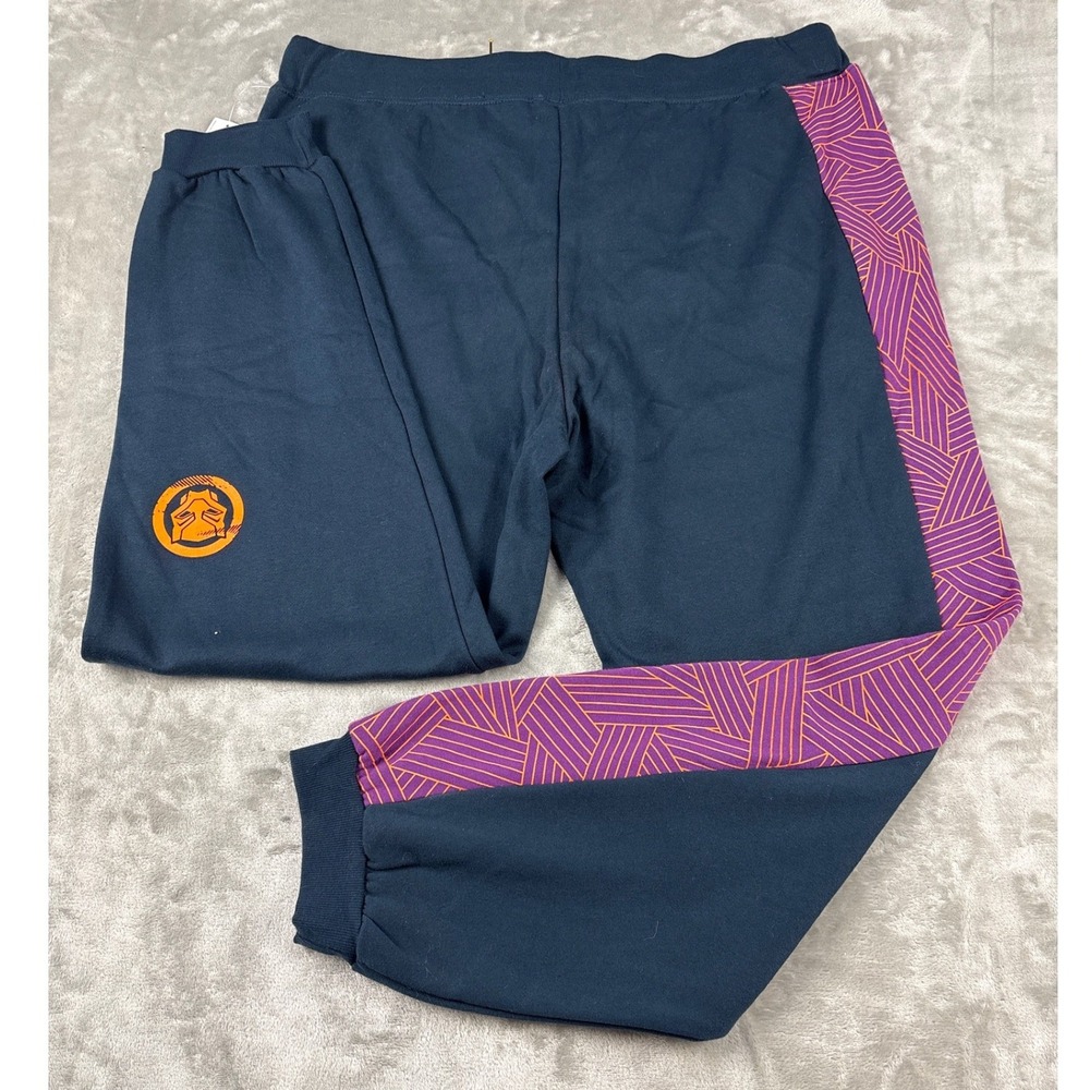 Marvel Disney Parks Black Panther Joggers‎ Mens XL Navy Blue Orange Purple NWT - Picture 2 of 8
